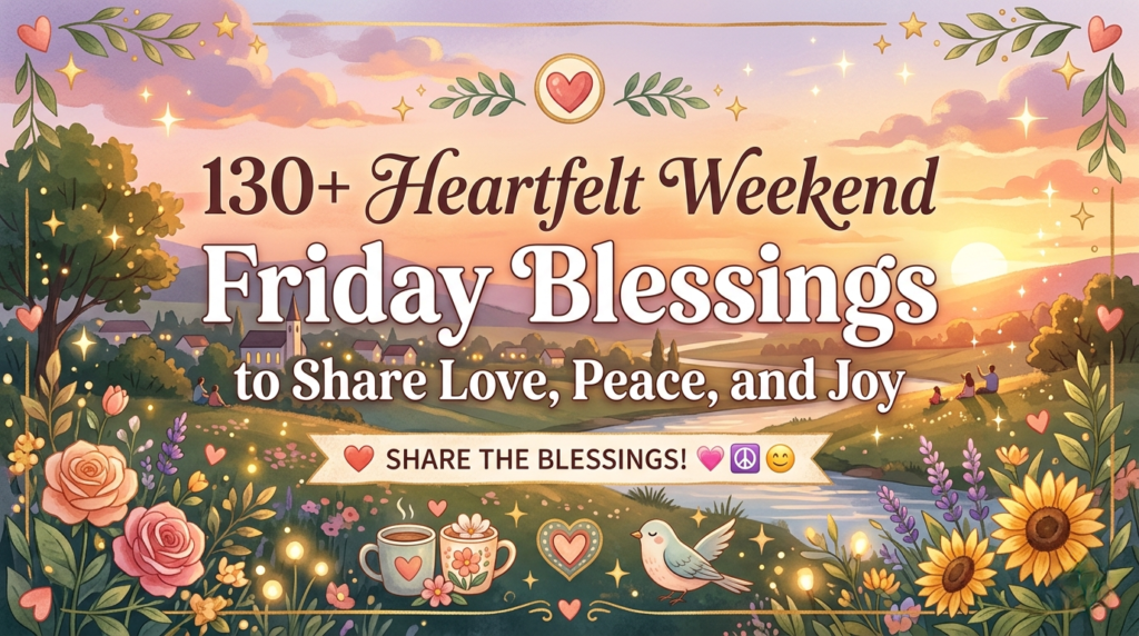 weekend friday blessings