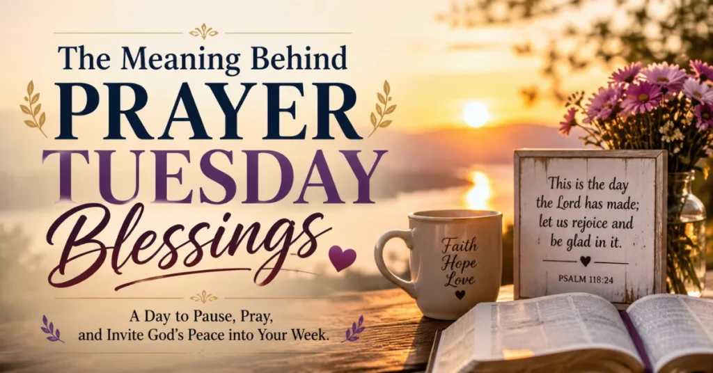 The Meaning Behind Prayer Tuesday Blessings