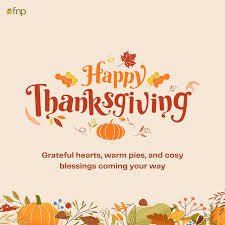 Happy Thanksgiving Blessings