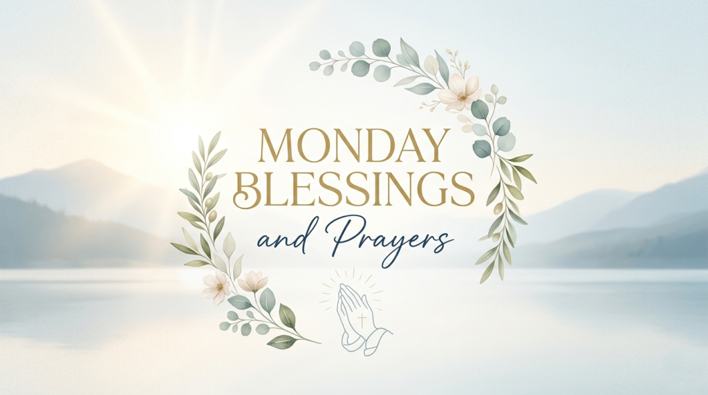 Monday Blessings and Prayers