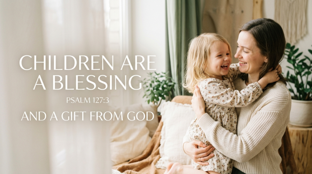 Bible Verses About Children Being a Blessing
