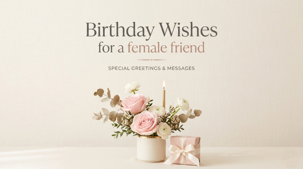 Birthday Wishes for a Female Friend