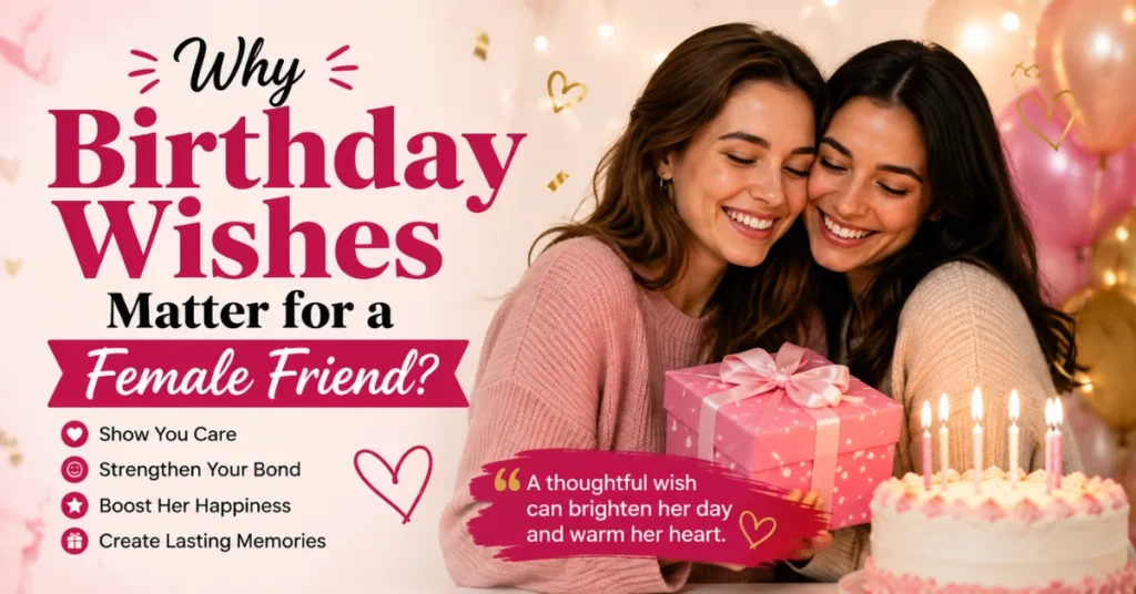 Why Birthday Wishes Matter for a Female Friend?