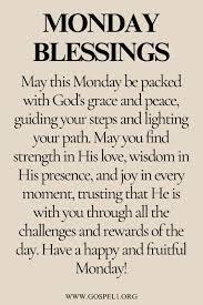 Monday Blessings and Prayers