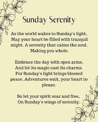 Sunday Prayer