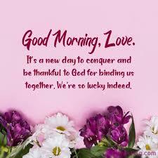 Good Morning Prayer for my love