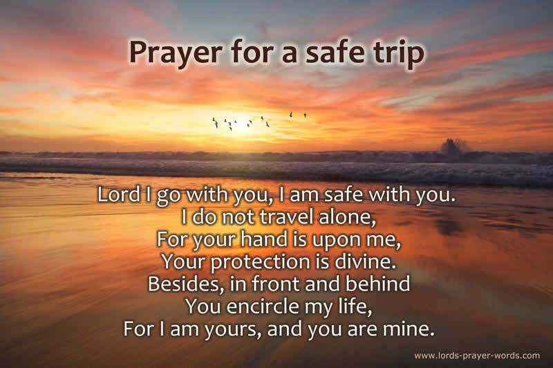 prayer for safe travel