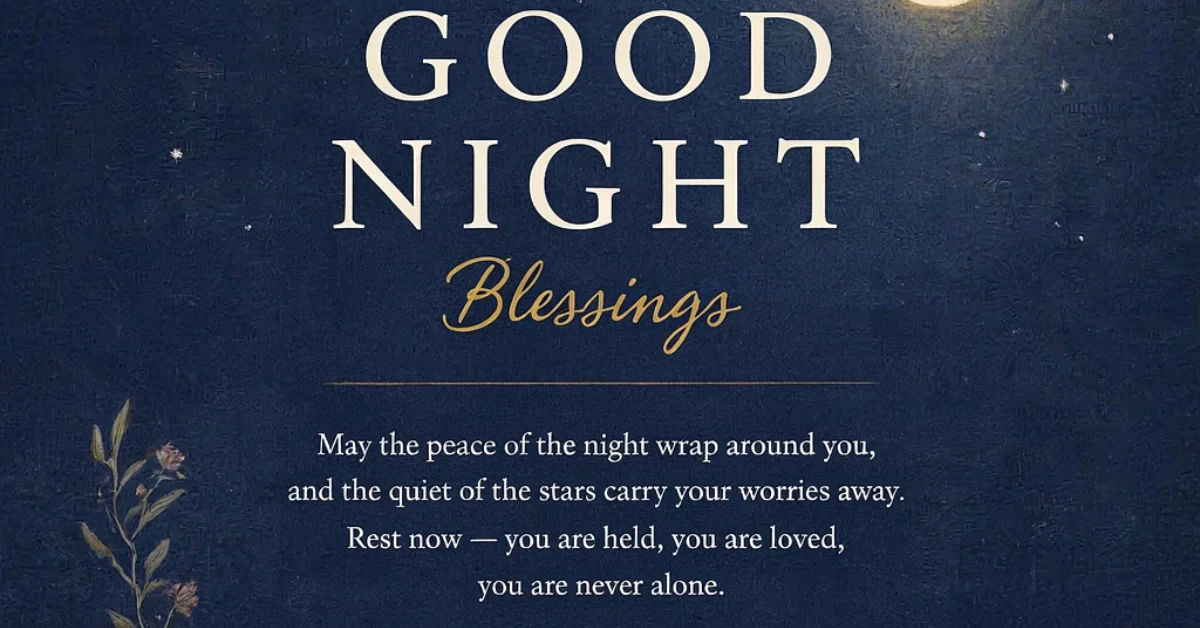 Beautiful Good Night Blessings Quotes