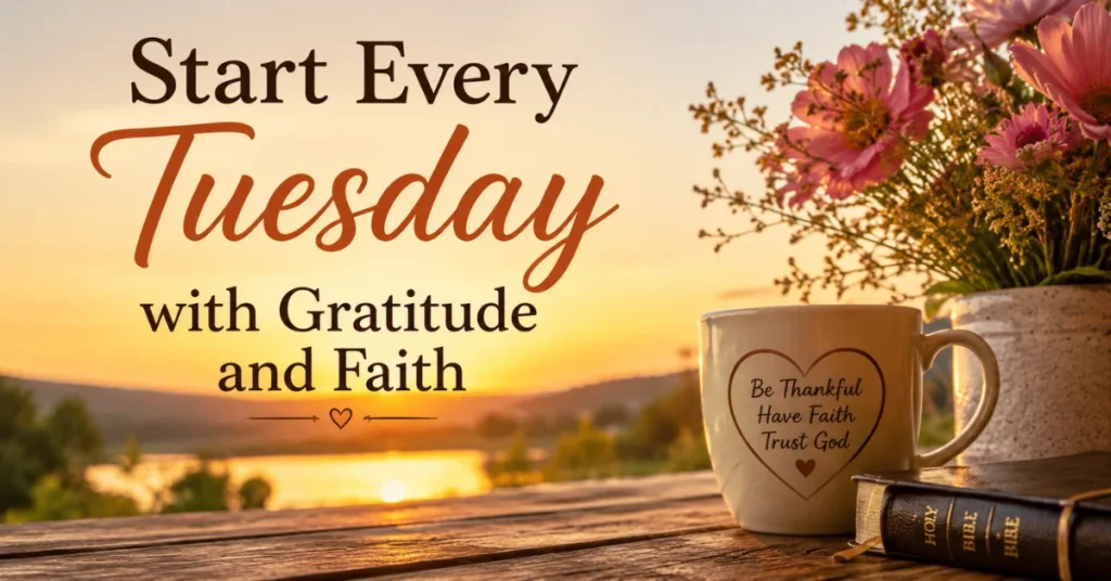 Start Every Tuesday with Gratitude and Faith