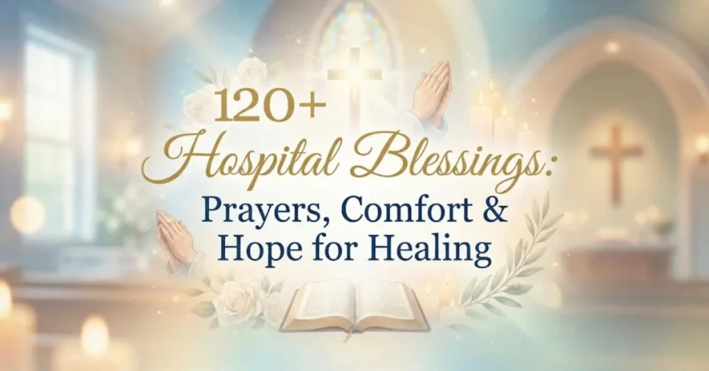 120+ Hospital Blessings: Prayers, Comfort & Hope for Healing