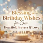 Blessing Birthday Wishes for Son: Heartfelt Prayers & Love