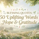 Blessing Quotes: 50 Uplifting Words of Hope & Gratitude