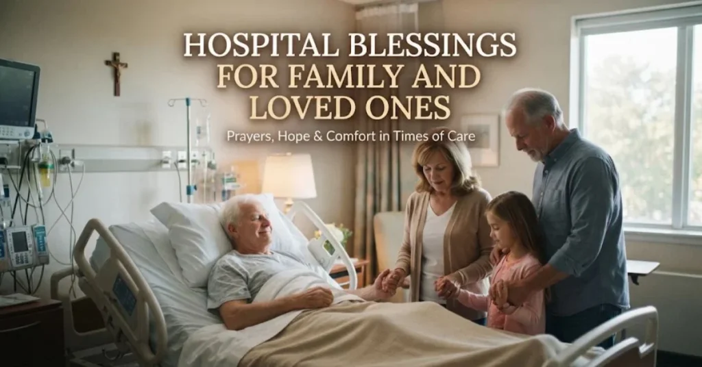 Hospital Blessings for Family and Loved Ones
