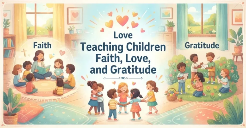 Teaching Children Faith, Love, and Gratitude