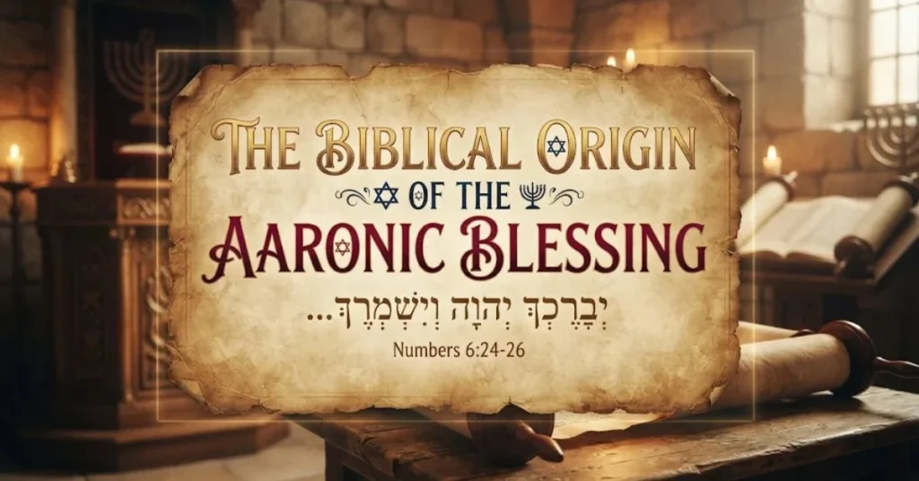 The Biblical Origin of the Aaronic Blessing