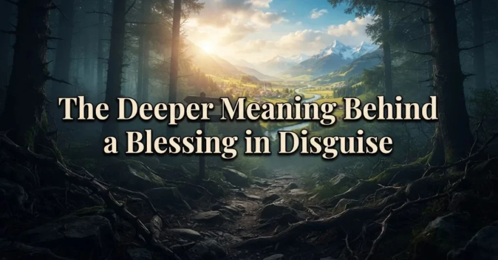 The Deeper Meaning Behind a Blessing in Disguise