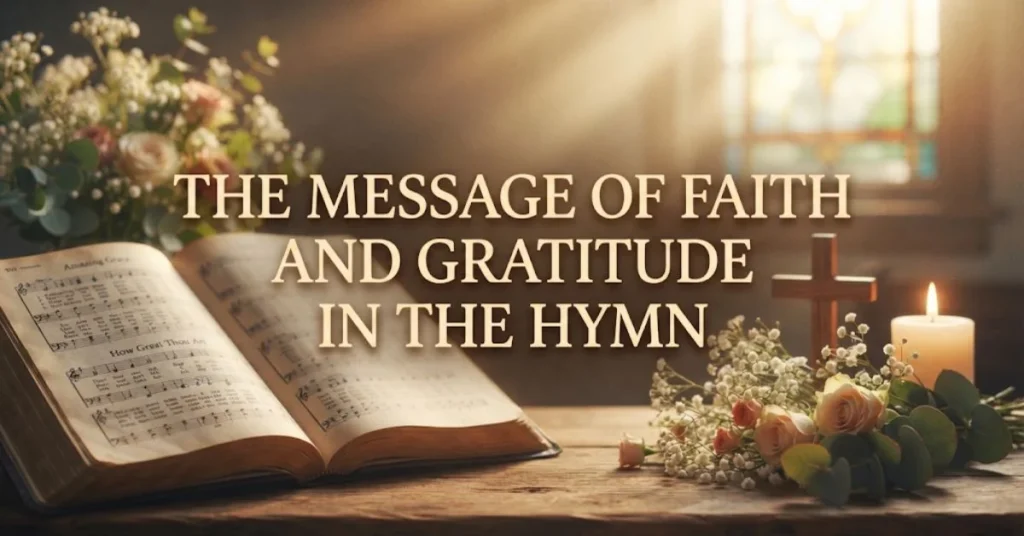 The Message of Faith and Gratitude in the Hymn