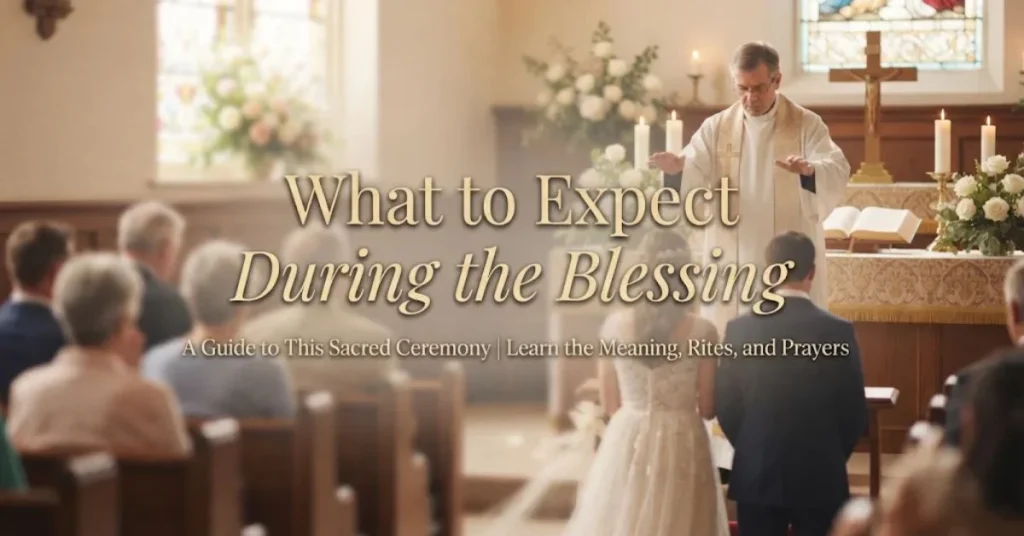 What to Expect During the Blessing
