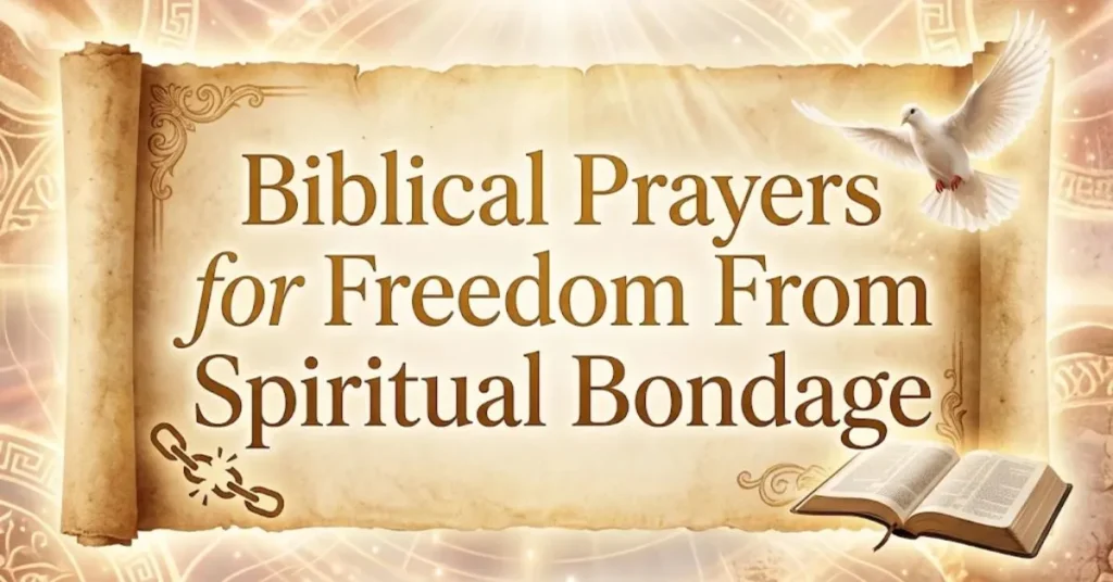 Biblical Prayers for Freedom From Spiritual Bondage