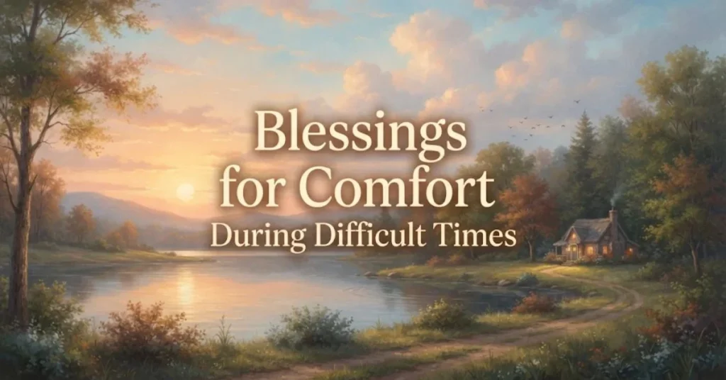 Blessings for Comfort During Difficult Times