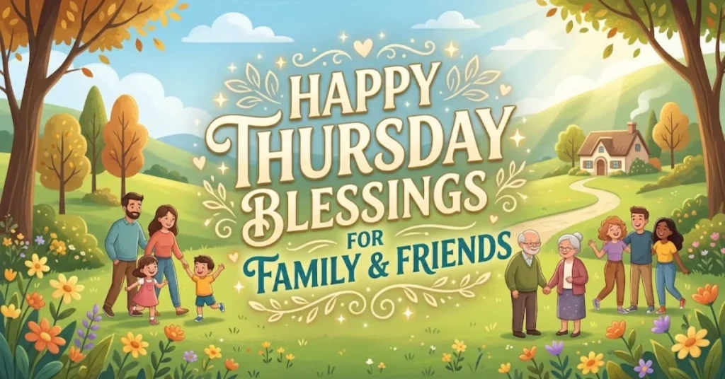 Happy Thursday Blessings GIFs for Family and Friends