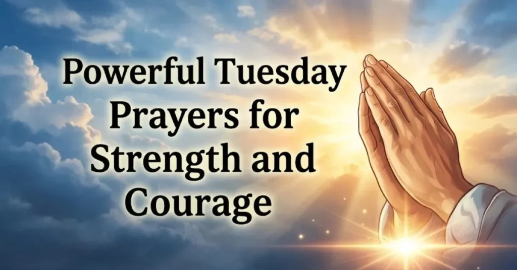 Powerful Tuesday Prayers for Strength and Courage