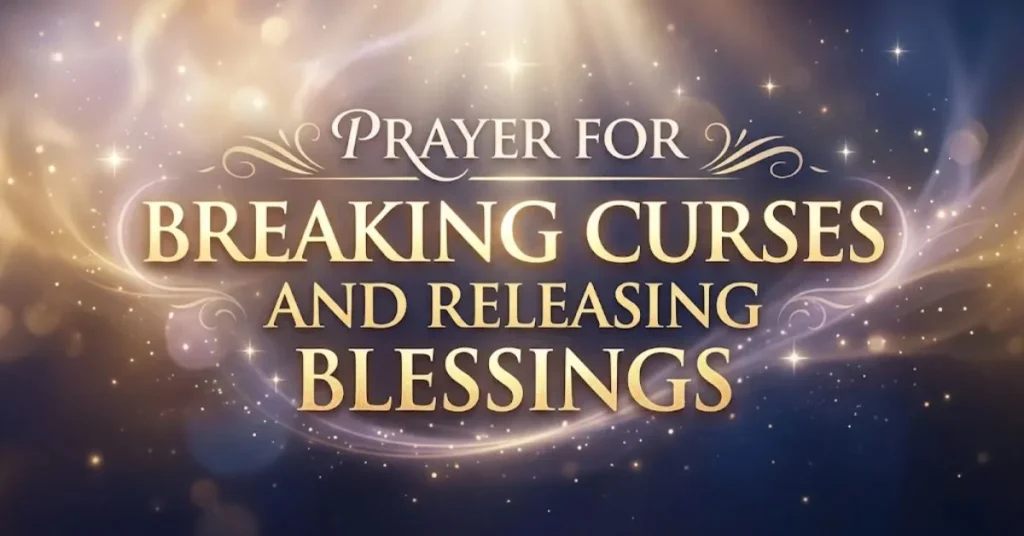 Prayer for Breaking Curses and Releasing Blessings