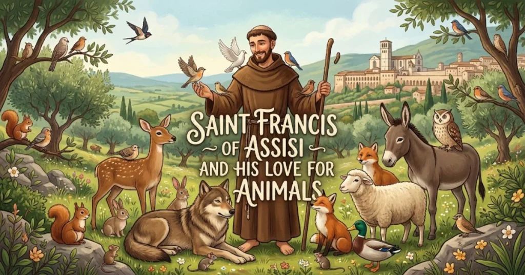 Saint Francis of Assisi and His Love for Animals