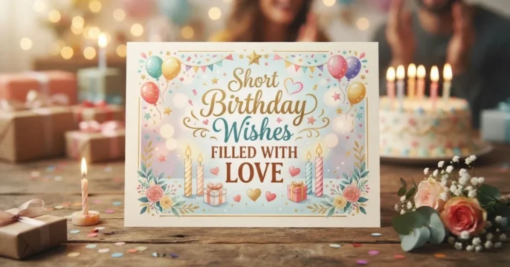 Short Birthday Wishes Filled With Love