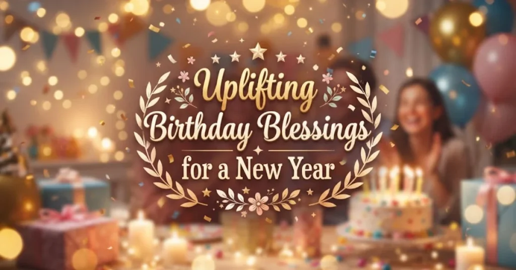 Uplifting Birthday Blessings for a New Year